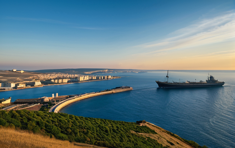 우크라이나 크림반도 분쟁 - Image Prompt 1: The Black Sea's Strategic Jewel – A Layered History** 우크라이나 크림반도 분쟁 - Image Prompt 1: The Black Sea's Strategic Jewel – A Layered History**