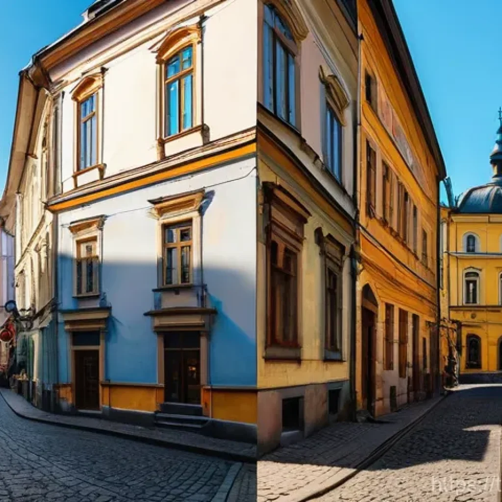 리비우 관광 명소 - Here are three detailed image prompts in English, based on the provided text about Lviv: