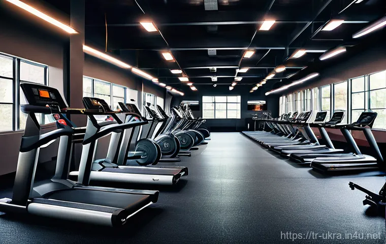 우크라이나 헬스장 문화 - **Prompt 1: Resilience and Community in a Transformed Gym.** This will depict a gym as a place of re...